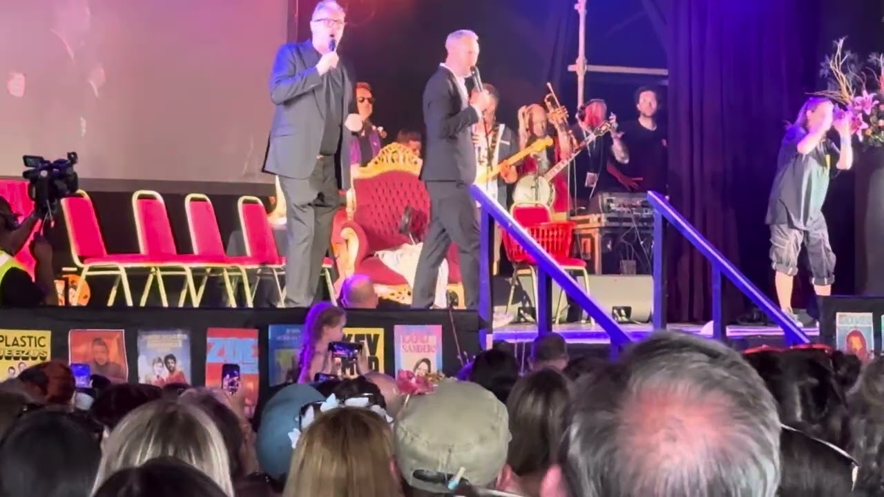 Little Alex Horne and Greg Davies Taskmaster Live | Nothing’s gonna stop us now | Glastonbury 2025