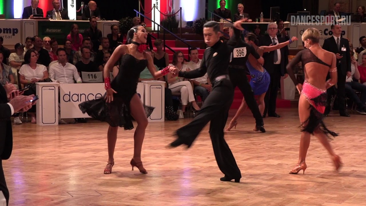 Gao Kay Tszia - Angelina Shvedova RUS, Cha-Cha-Cha, DanceComp Wuppertal 2019