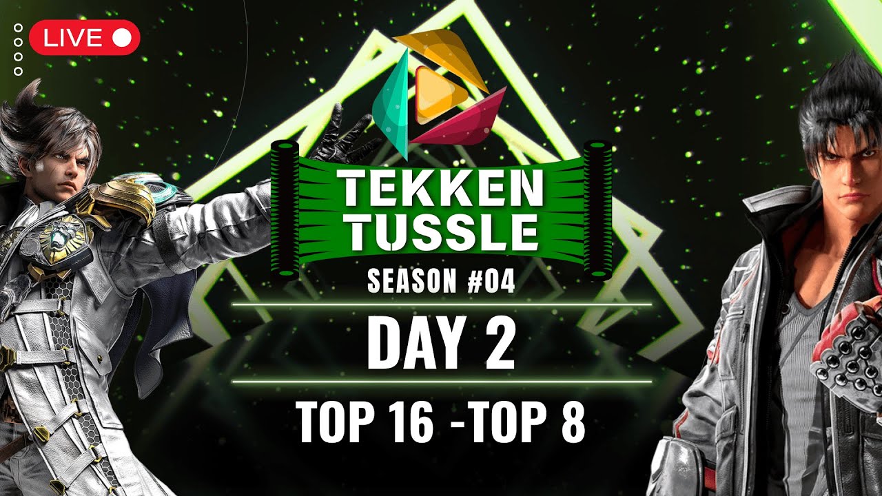 TEKKEN TUSSLE: Season 4 | Day 2 | Top 16 - Top 8