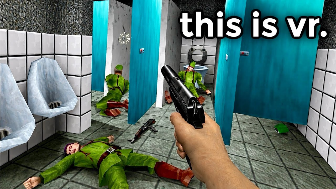 GoldenEye In VR Shouldn&rsquo;t Be This Good