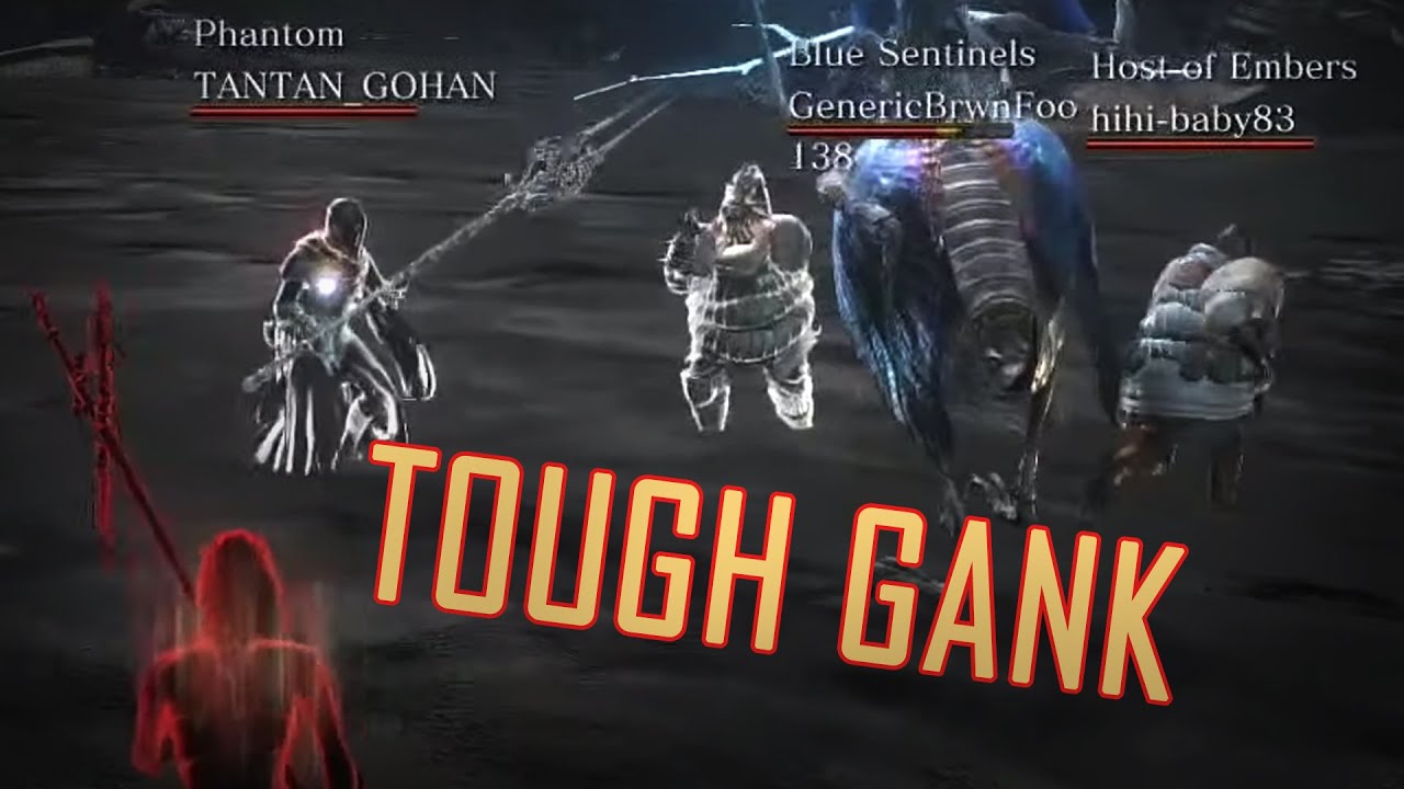 [Dark Souls 3] WAR Banner spear grind vs 4 man squad