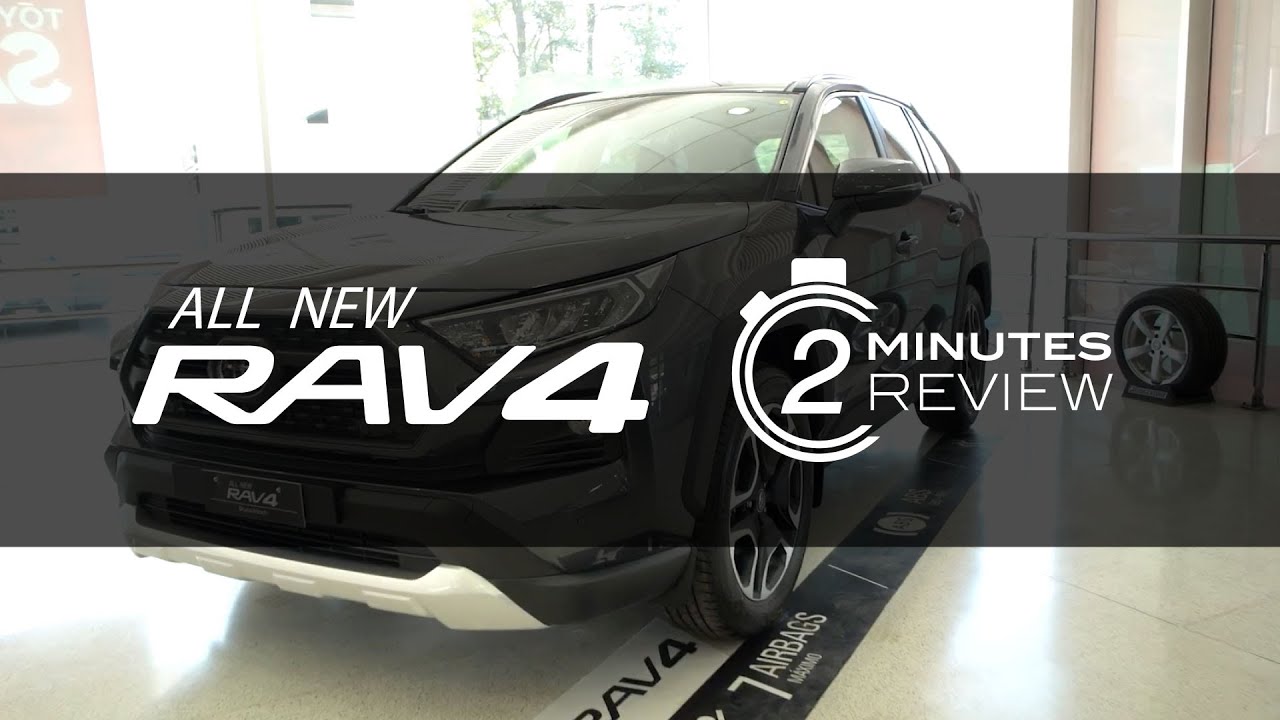 Toyota All New RAV4: SUV #2MinutesReview