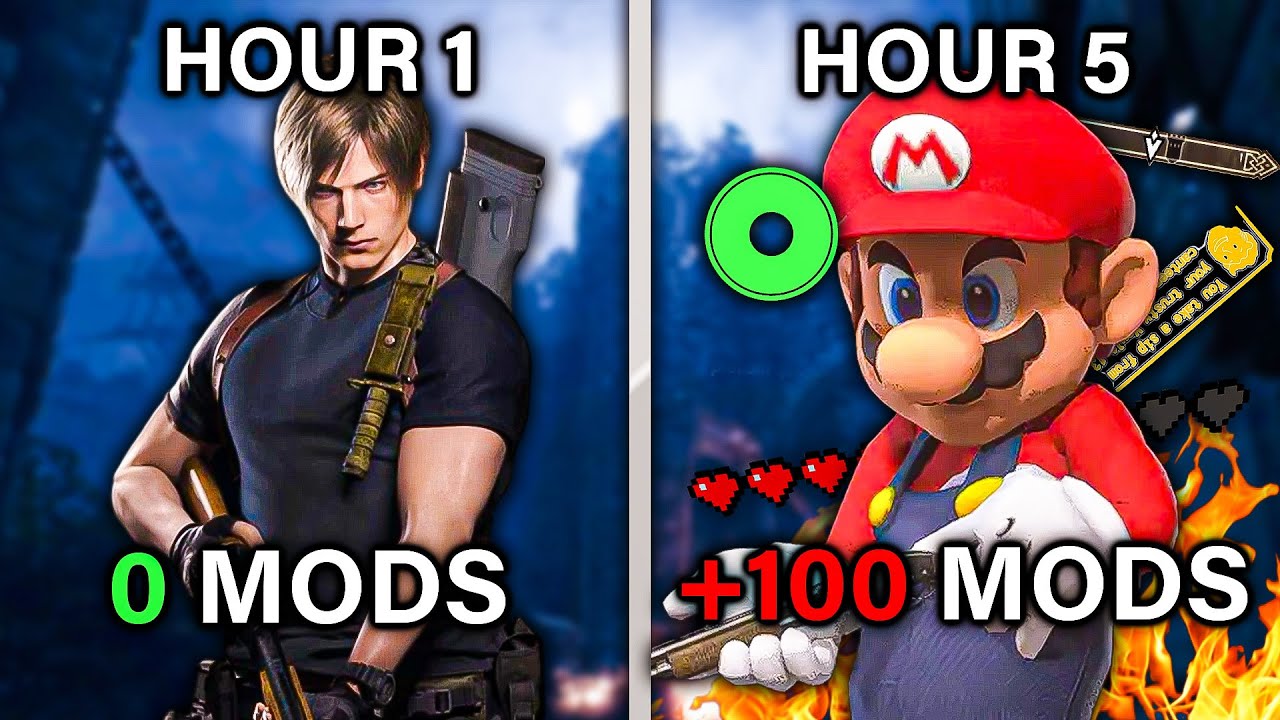 RE4R But Every 10 Minutes We Add MORE Mods