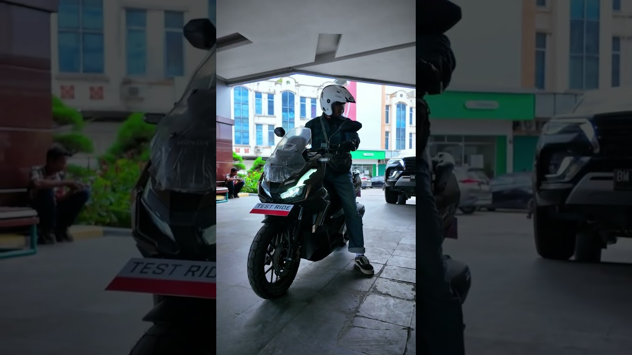 Test ride Honda ADV 160 #automobile #hondaadv160 #testride #pekanbaru #honda