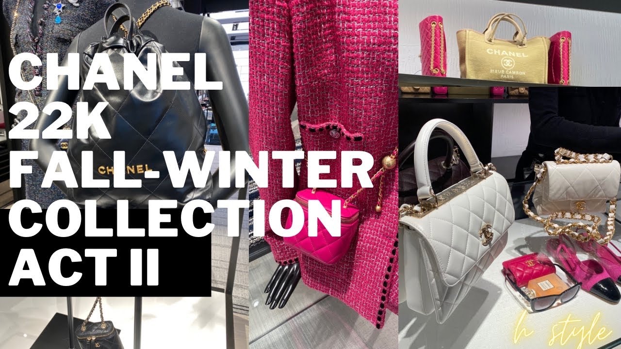 CHANEL 22K NEW COLLECTION LAUNCH DAY PART 1  ❤️ | CHANEL FALL WINTER 2022/23 | 샤넬 뉴 컬렉션 ❤️