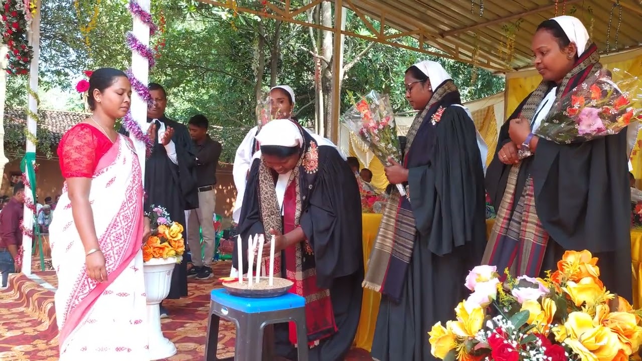 Karimati Parish महिला पुरोहितों की स्वागत, सम्मानित किया गया, परिचय के साथ.@BKDhamaka 