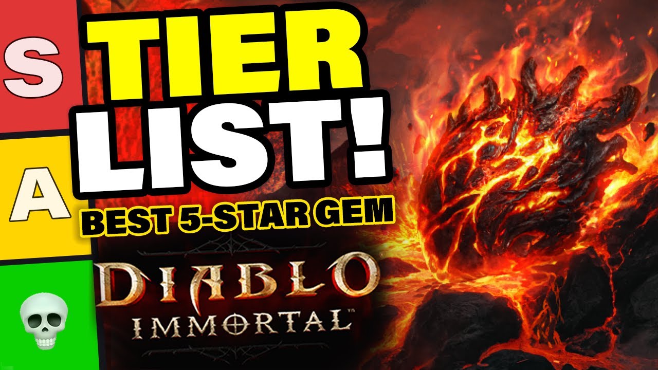 The BEST 5-Star Legendary Gems in Diablo Immortal | Tier List