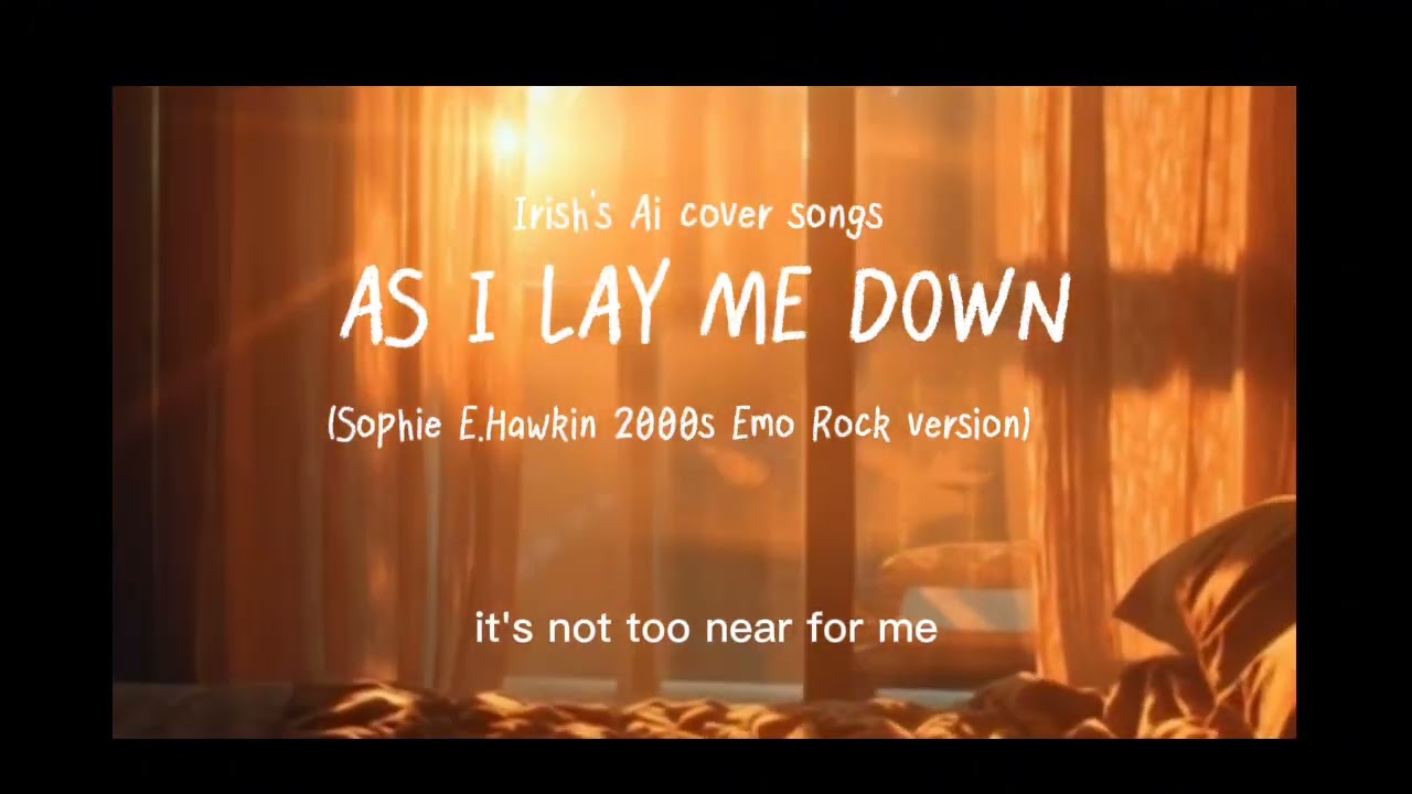 As I Lay Me Down – Sophie B. Hawkins | Emo Rock Cover |  2000s Version 