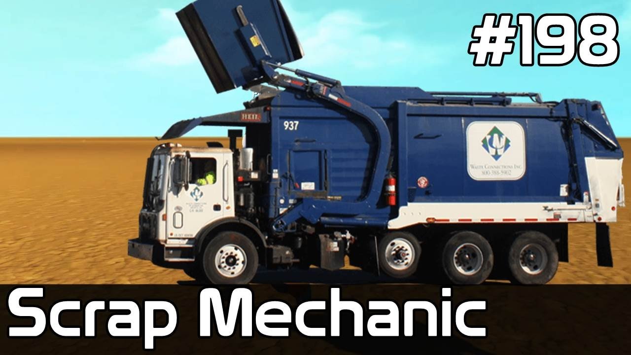 Scrap Mechanic Po Polsku [#198] Budujemy ŚMIECIARKĘ, na PÓŁ