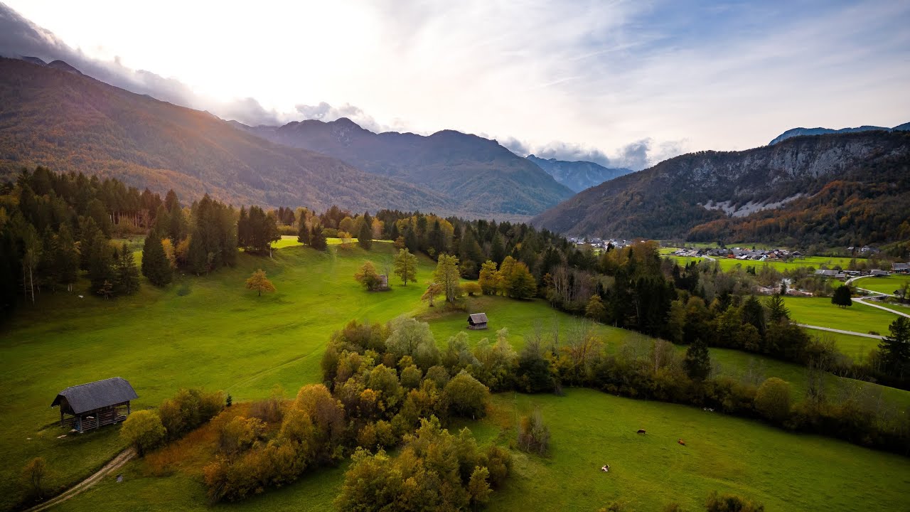 Slovenia's Countryside / Slovenia from above