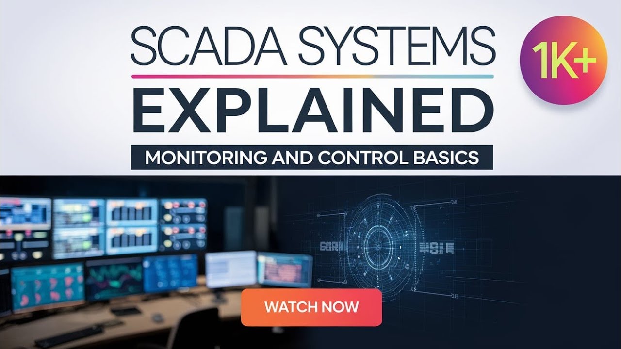 SCADA System Explained in Hindi | कैसे काम करता है SCADA? | Monitoring And Control | SCADA Working