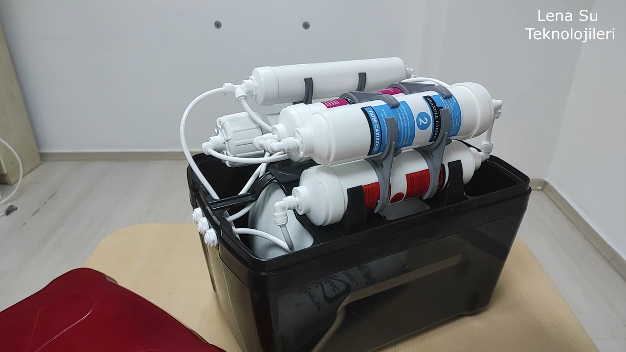 Kapalı Kasa Su Arıtma Cihazları Inline Filtre Değişimi Ve Quick Geçmeli Bağlantılar