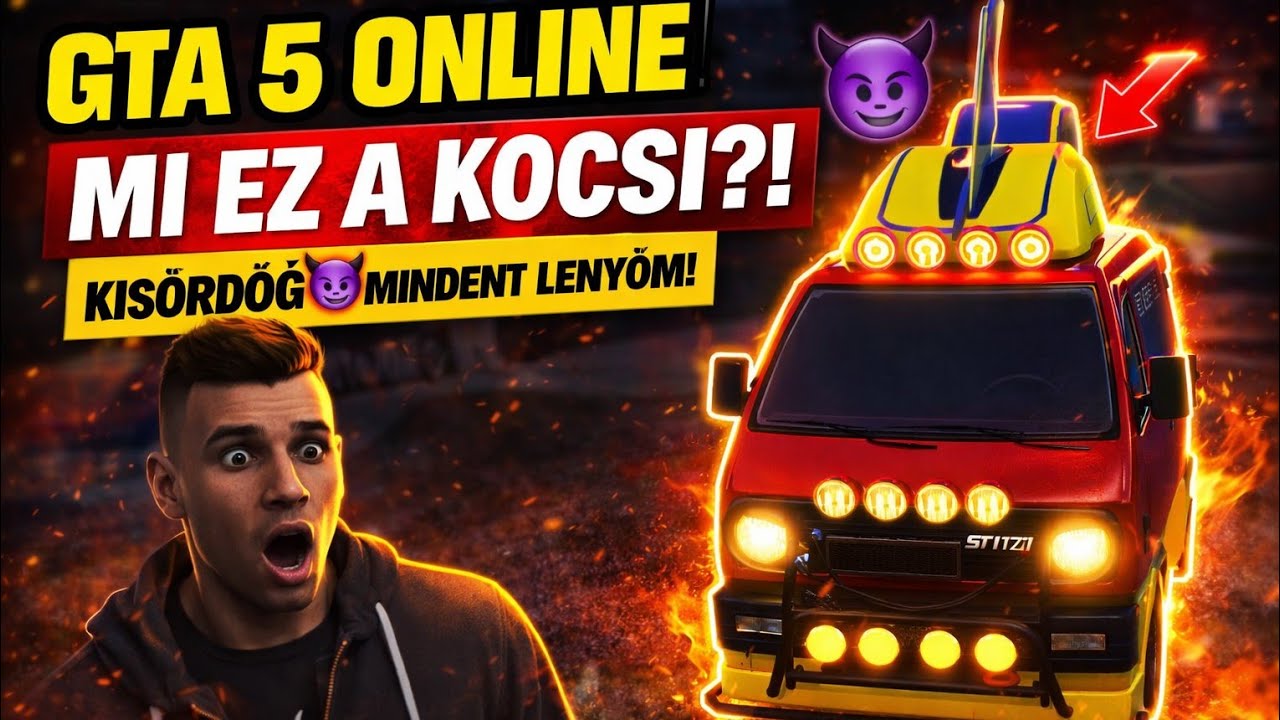 Gta 5 online mi ez a kocsi? Kisördög ez mindent is lenyom!!