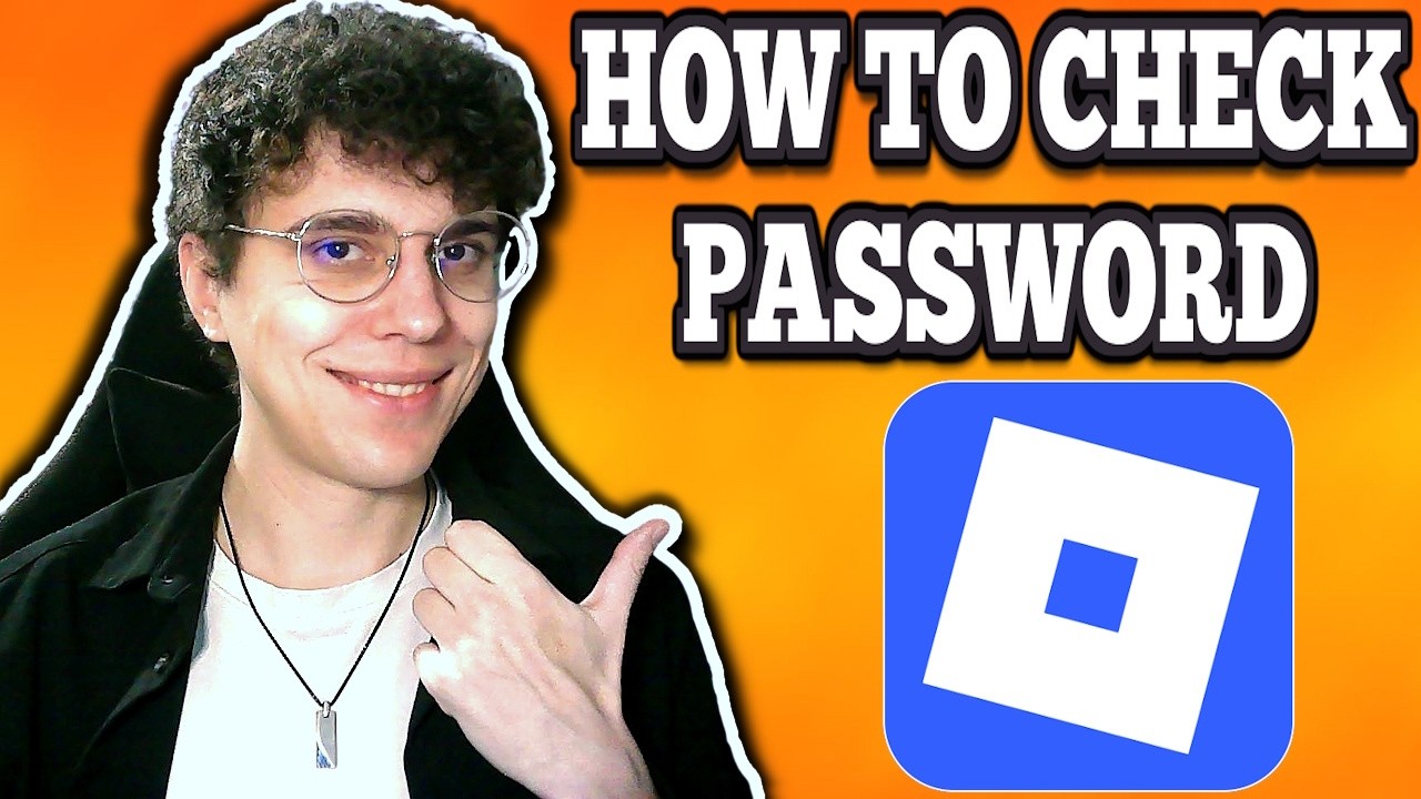 How To Check Password on Roblox (2026)