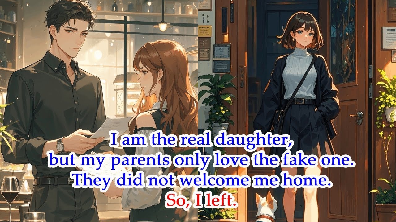 I am the real daughter,but my parents only love the fake one.They did not welcome me home,so I left.