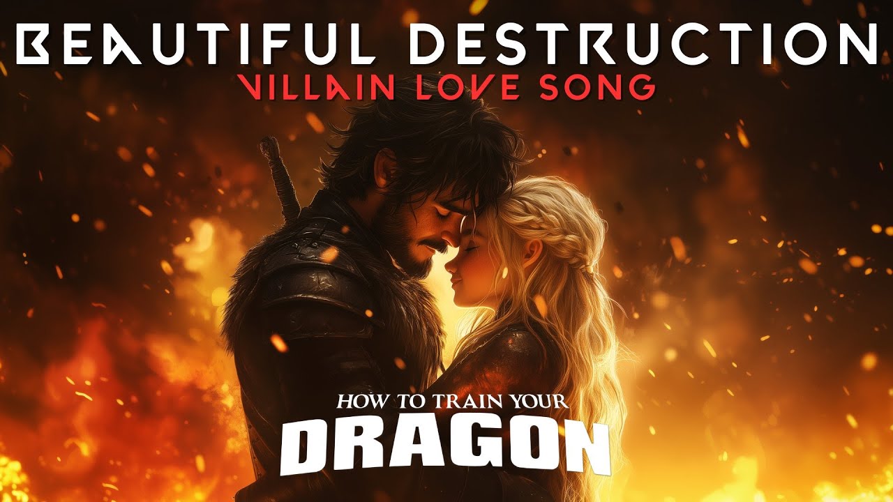 Beautiful Destruction - Dark Hiccup & Astrid Duet (HTTYD Villain AU)