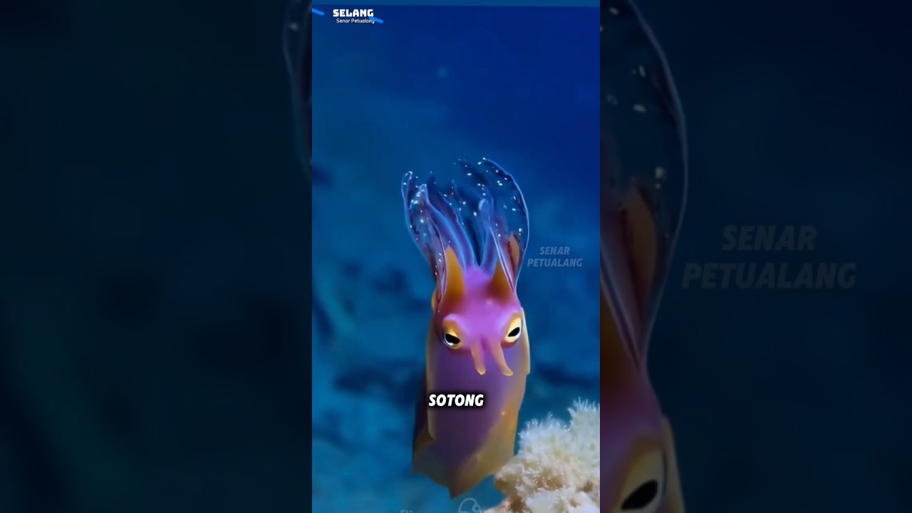 Sotong Bisa Berubah Warna Lebih Cepat dari Kedipan Mata! 🦑✨ 
