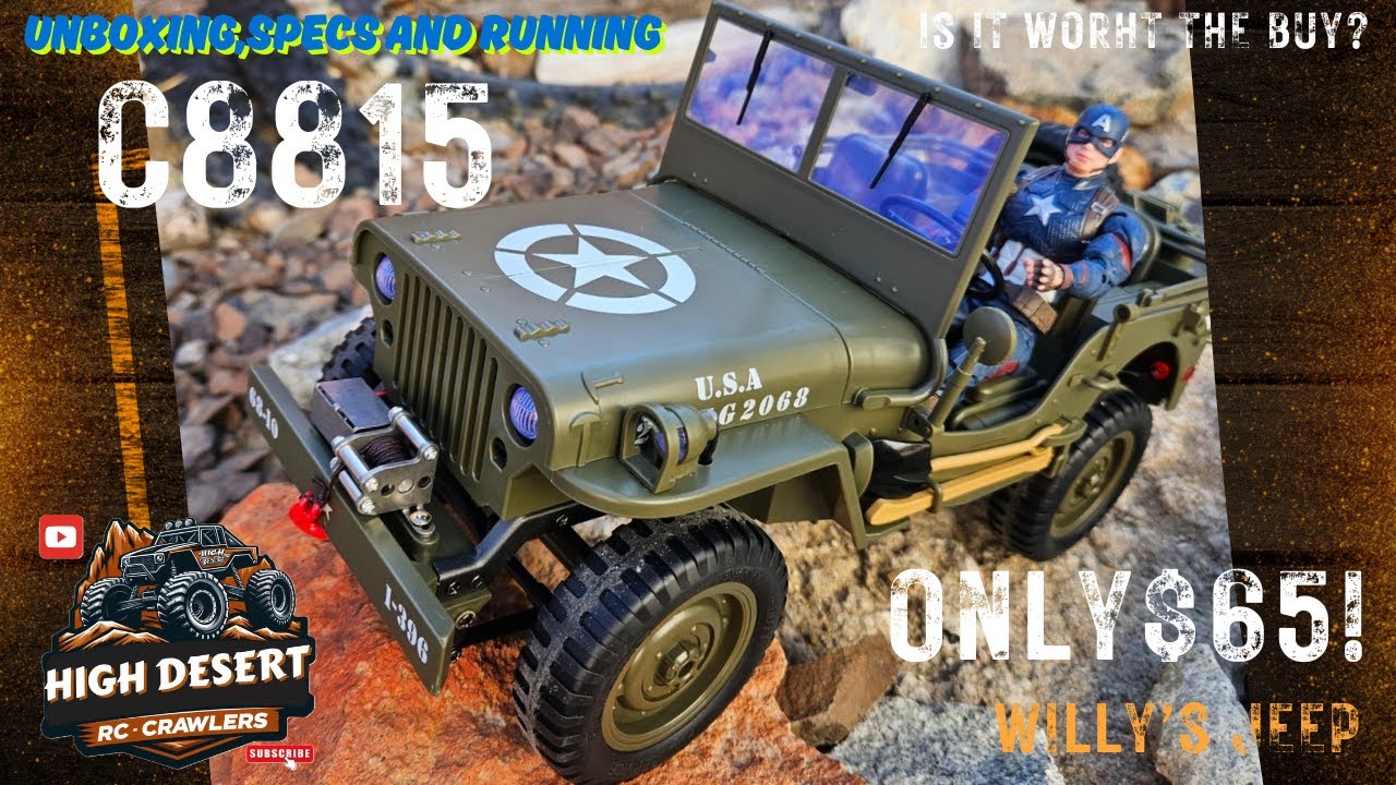 C8815 Willy's Jeep. ONLY $65! Check it out!