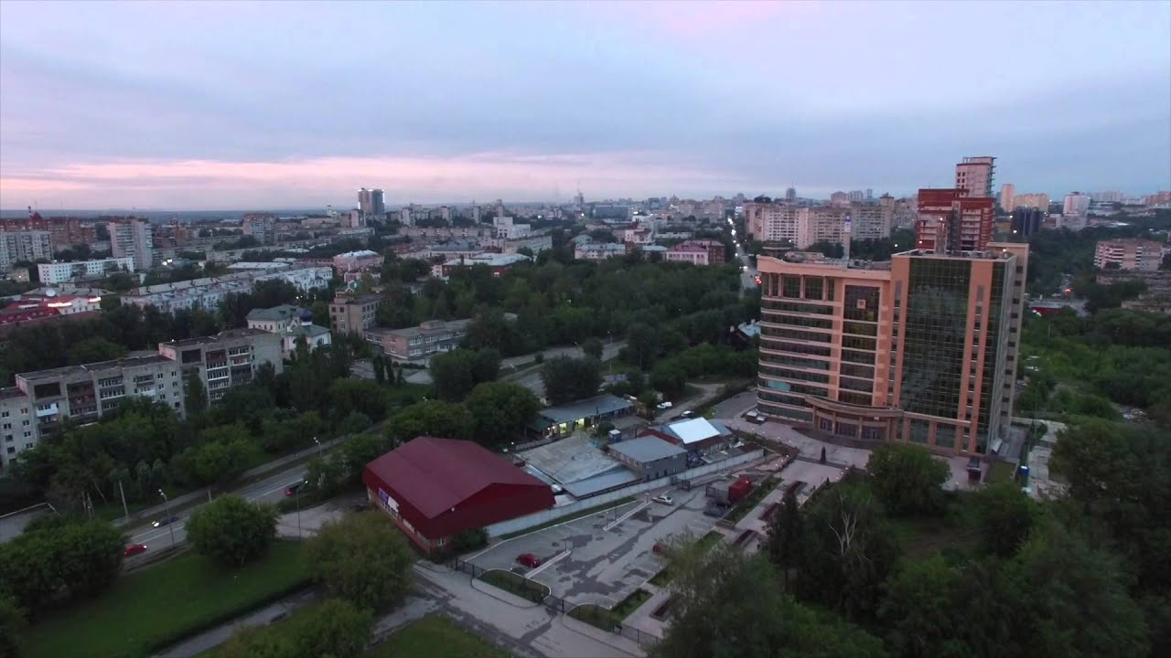 Пермь с высоты птичьего полета Full HD