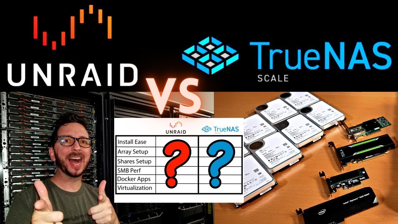 UNRAID Vs TRUENAS: Which Home Server NAS Is Best?