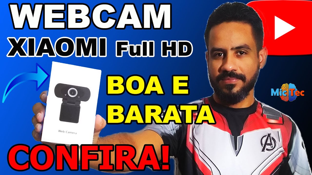 ✅ Webcam Xiaomi CMSXJ22A Full HD real - Boa e Barata (Review Completo)