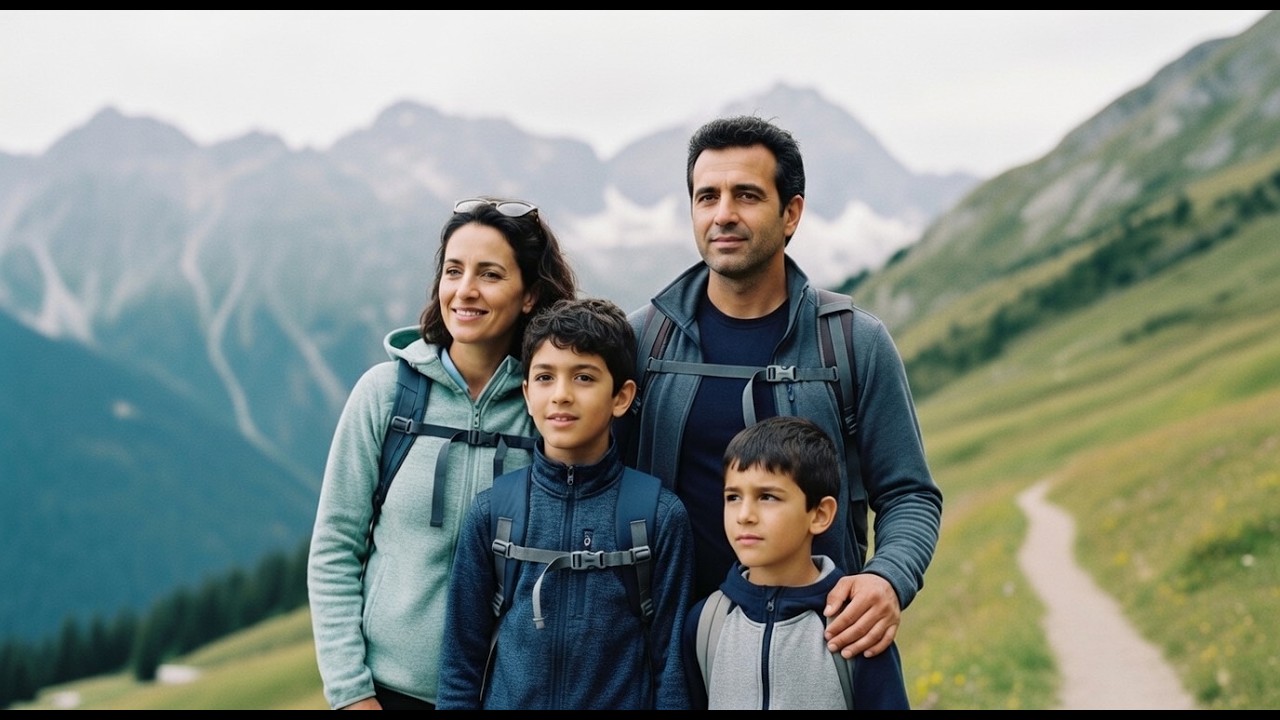 Affaire dans les Alpes:Famille disparaît—6 ans plus tard,Drone de la police filme un mouvement dans.