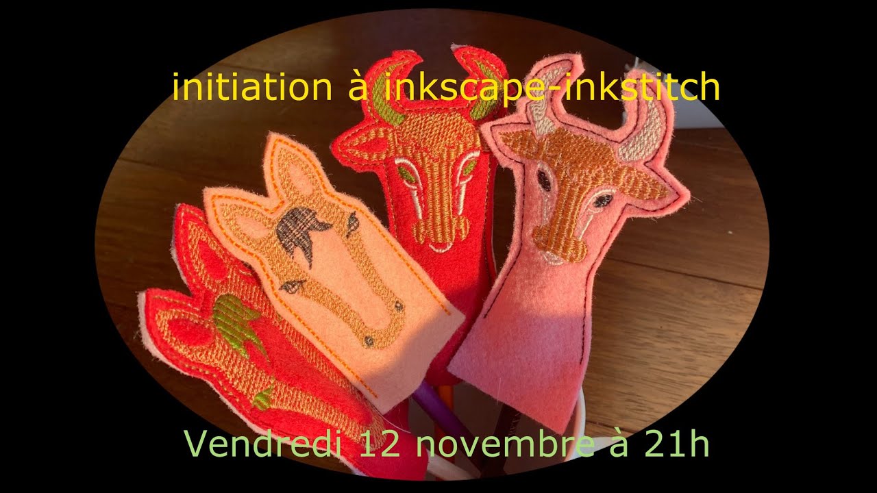 D'Inkscape à Inkstitch : utiliser et modifier des images vectorielles