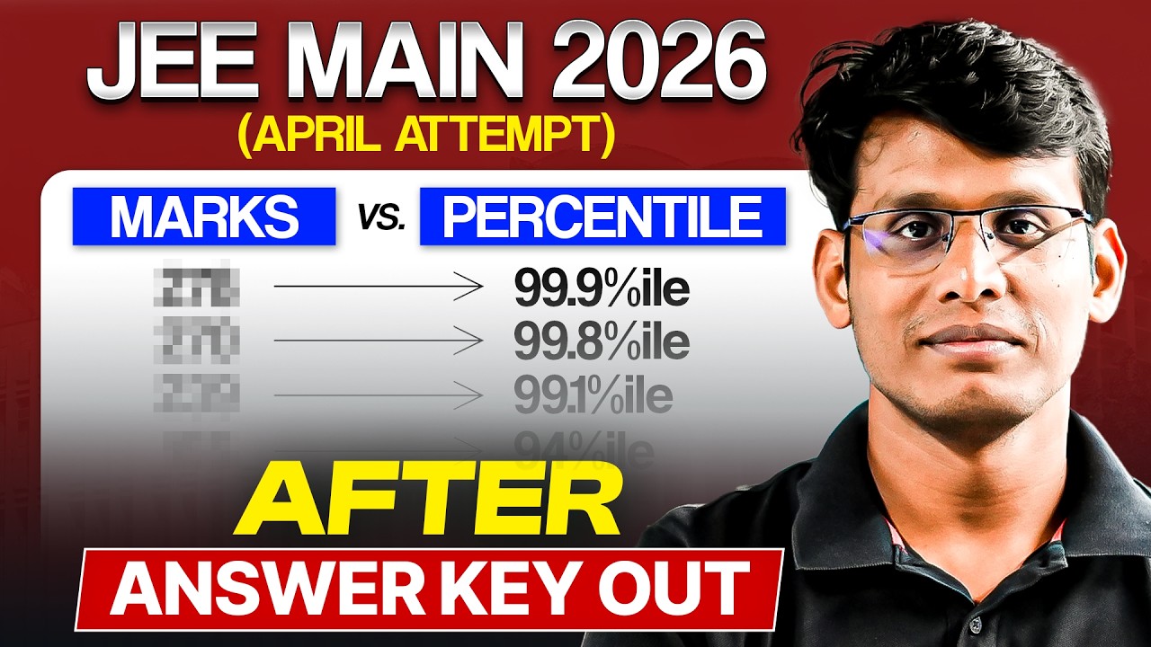 Detailed Analysis of JEE Main April Shifts 🔥 | Marks vs Percentile JEE 2026 | Prashant Jain