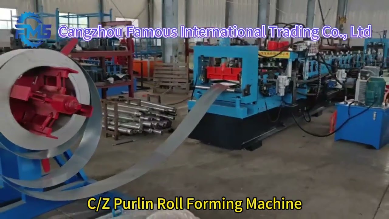 One Machine, C & Z Purlins — High Performance, Lower Cost