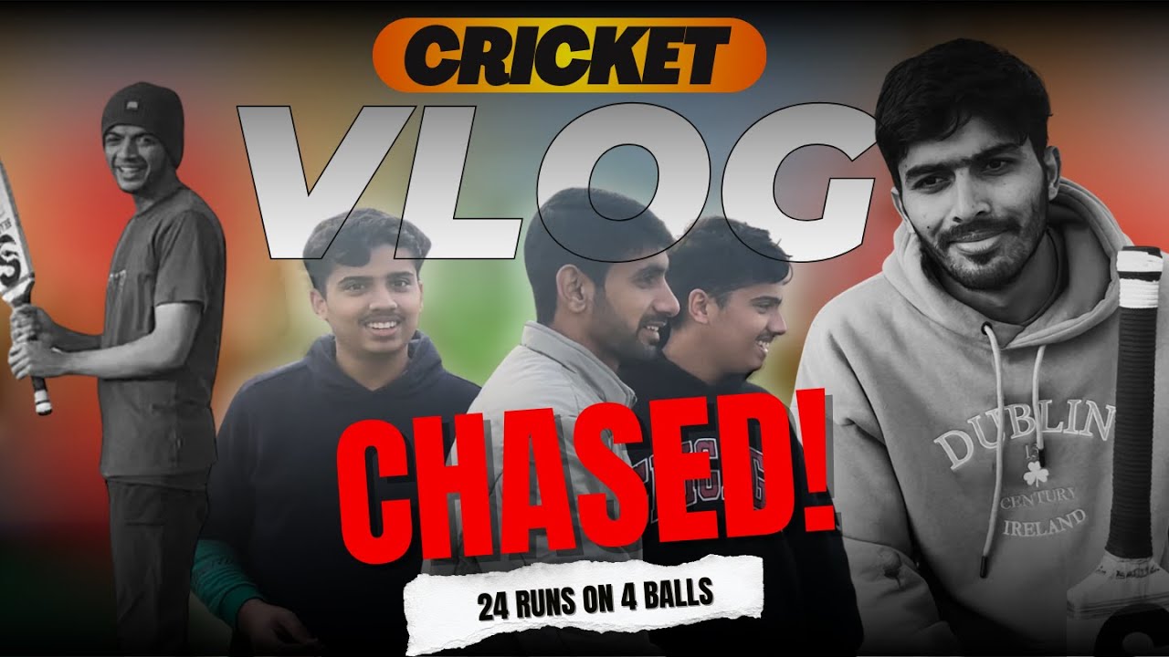 Can We Chase 24 Runs On 4 Balls | Indoor Cricket Vlog | Ramzan Muqarab