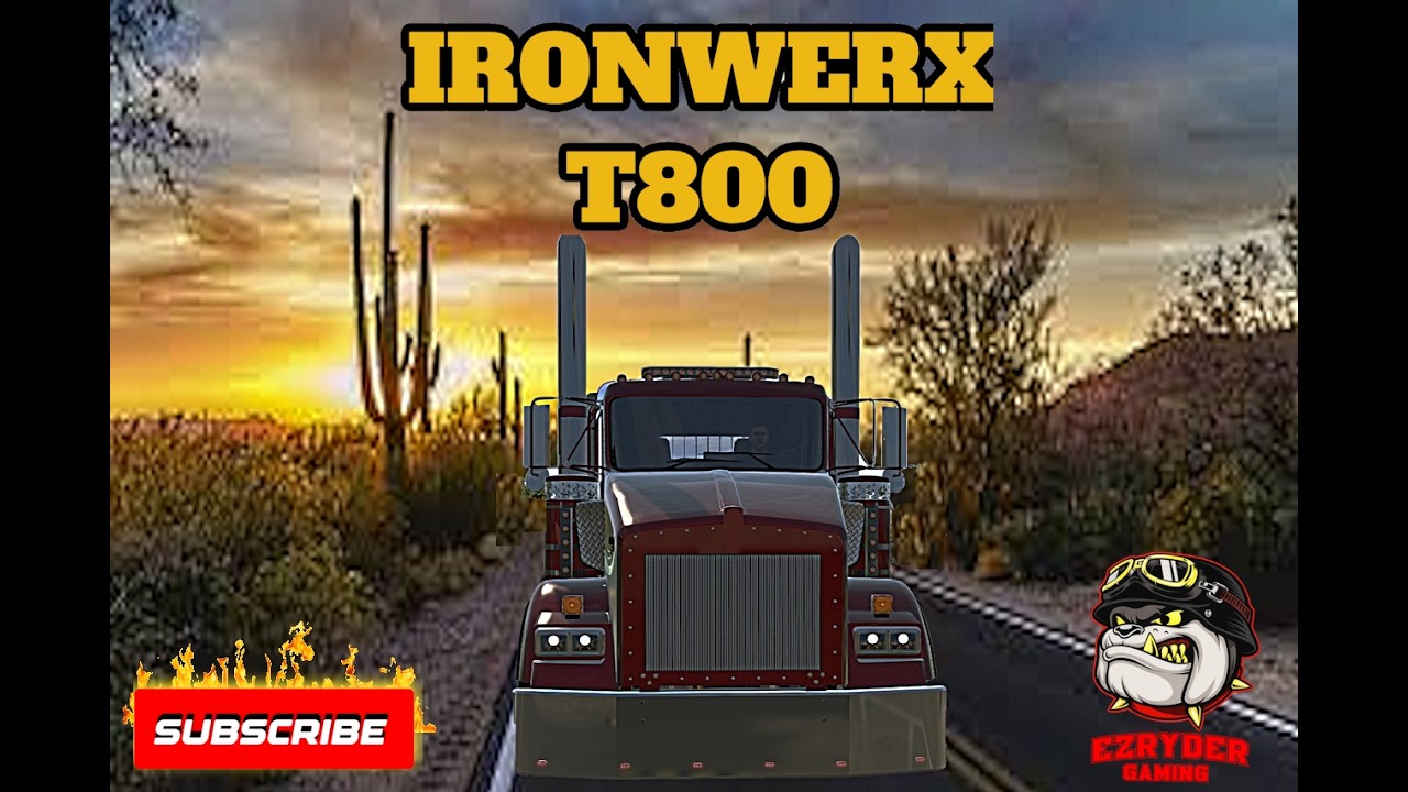 American Truck Simulator Triple Screen Gameplay