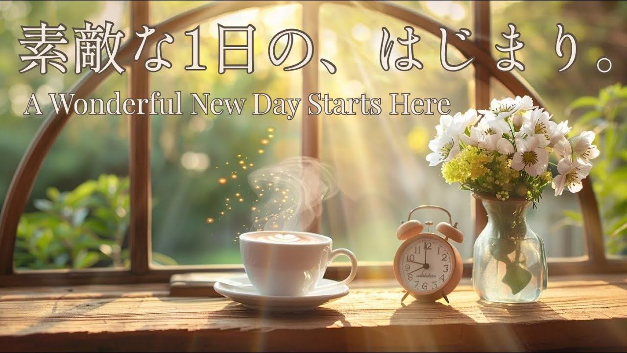 素敵な1日の、はじまり。｜A Wonderful New Day Starts Here - 朝のリラックスBGM (ピアノ・アコギ)