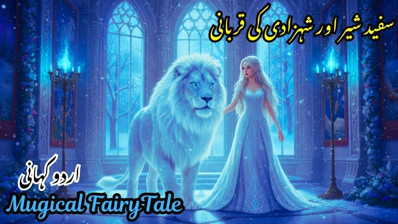 White Lion And Princess | Magical Fairy Tale Story | MoralNest Stories