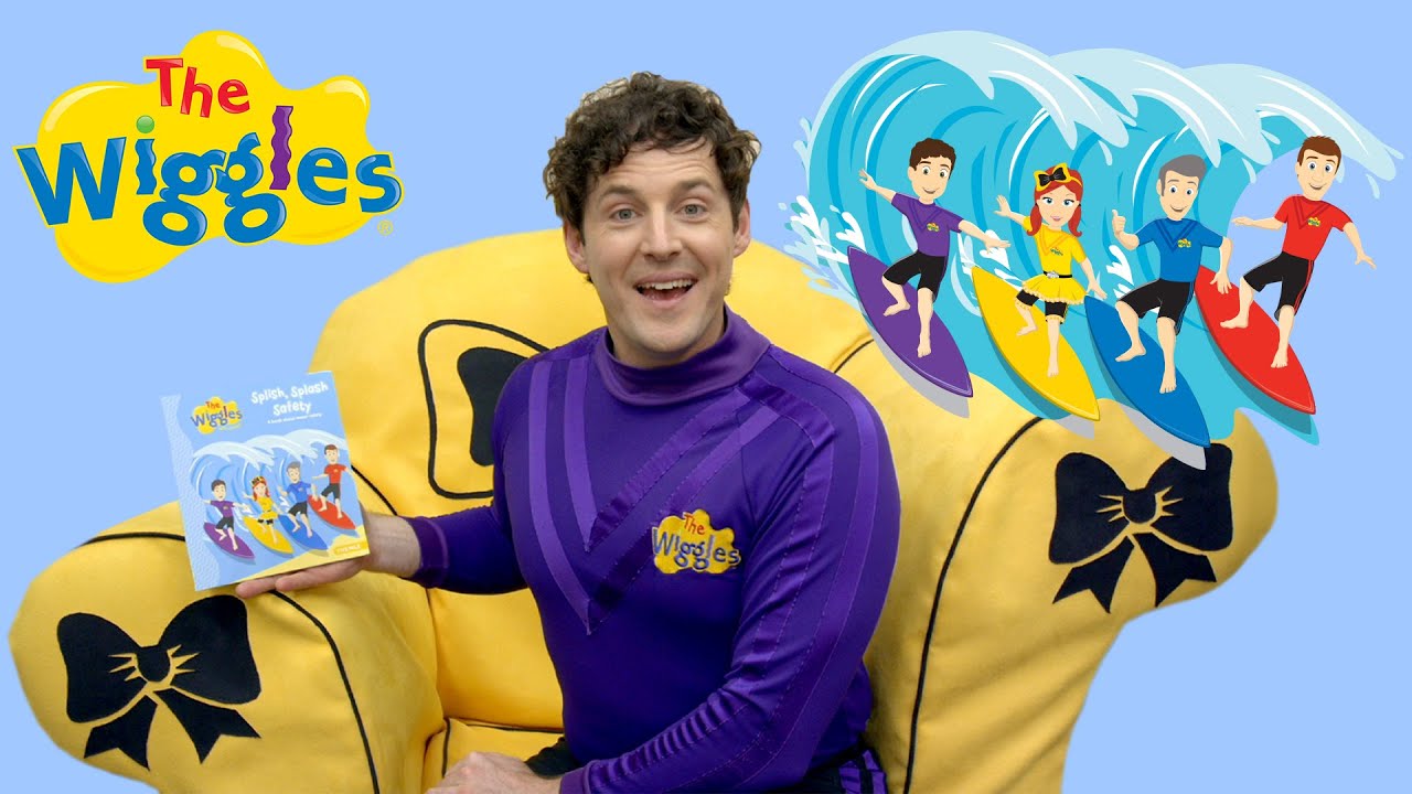 Splish, Splash, Safety 📚 Read Along 📖 The Wiggle Book Reading