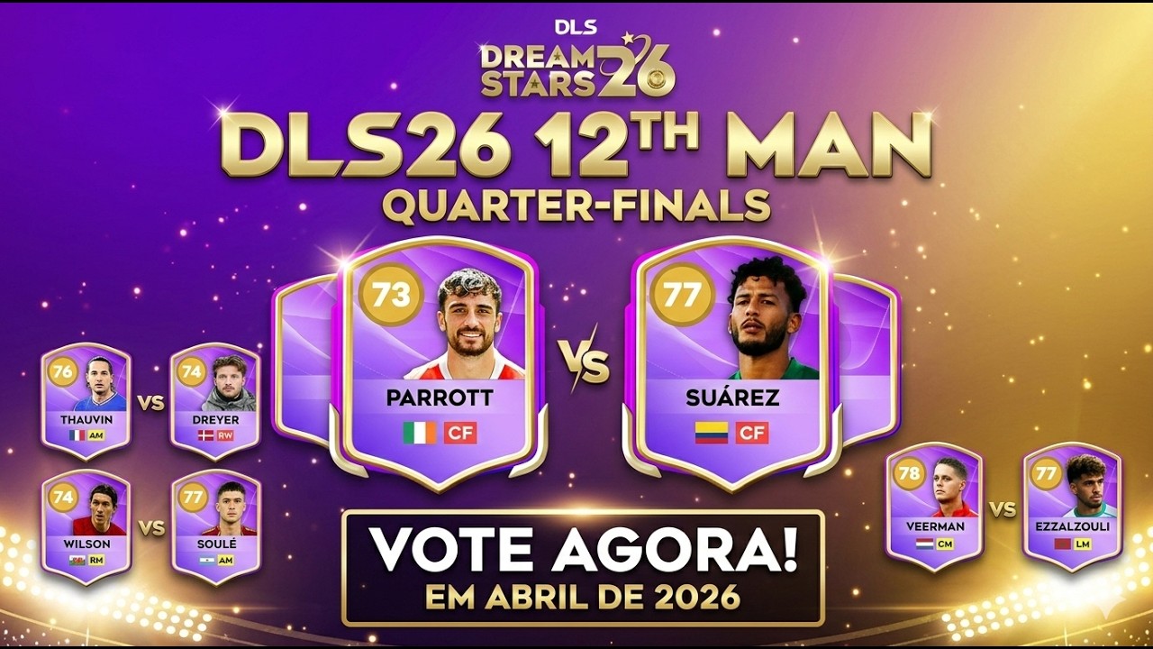 Os Dream Stars estarão de volta no #DLS26 Em abril.