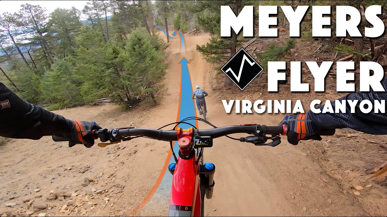 This trail is not for the timid | Myers Flyer | Virginia Canyon
