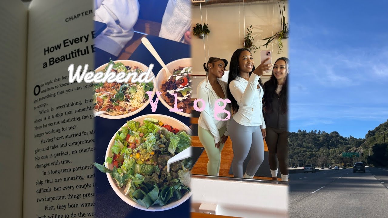 WEEKEND VLOG| pilates, reading and resetting