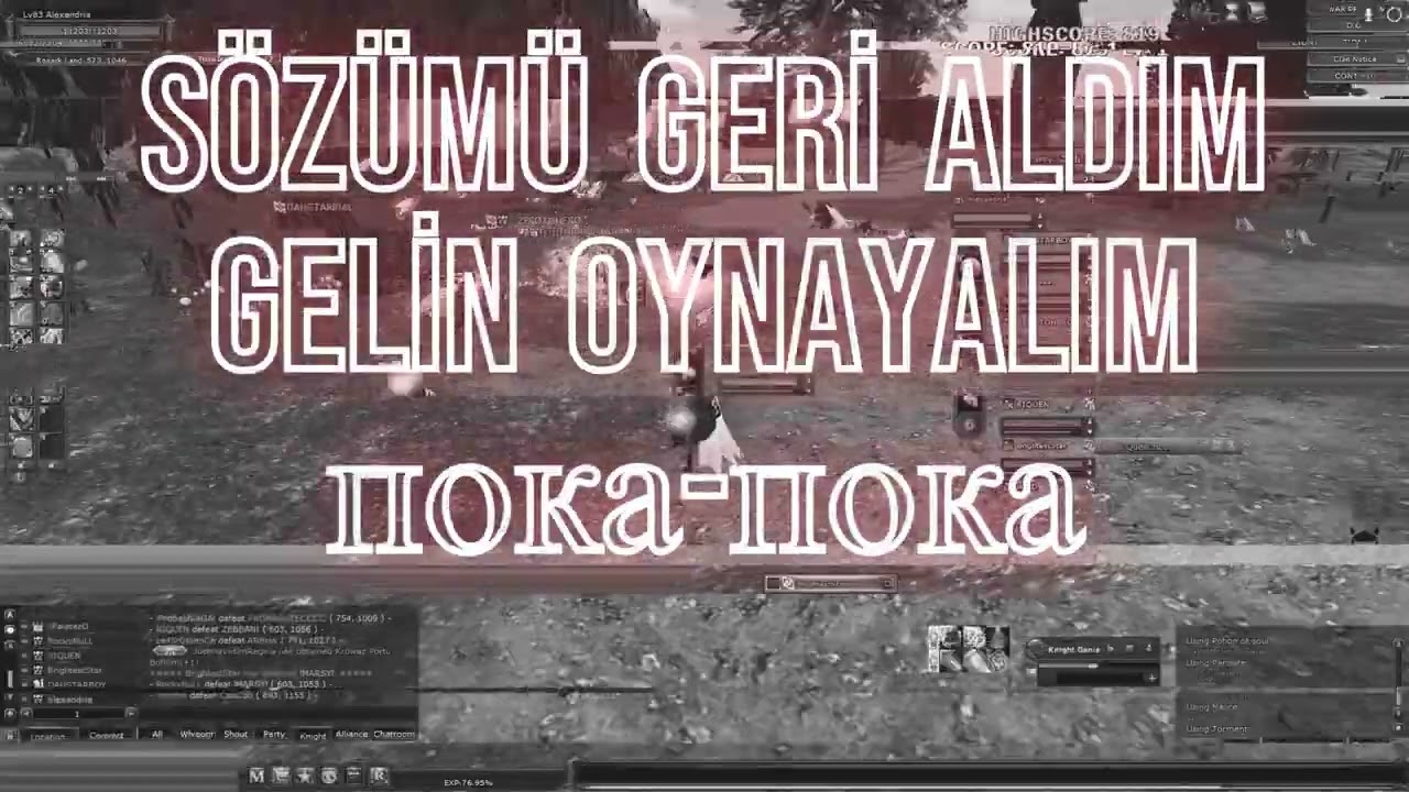HeadHunterzzers DB Gözünden Vol 8 Azcık Kışkırtma iyidir Steamko Zion Pk #knightonlineasaspk