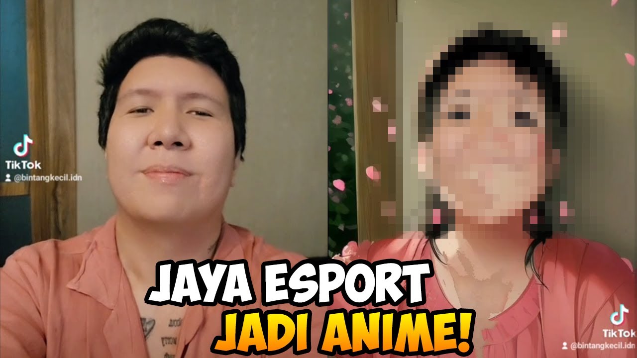 JAYA ESPORT MENCOBA MENJADI ANIME!