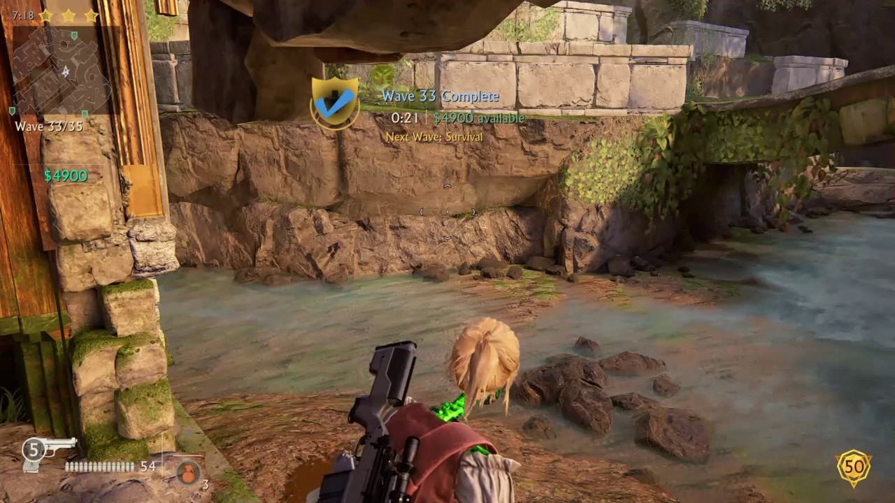 Stage 7: Sunken Ruins - SOLO 3 Stars (Crushing) - Uncharted 4 Survival