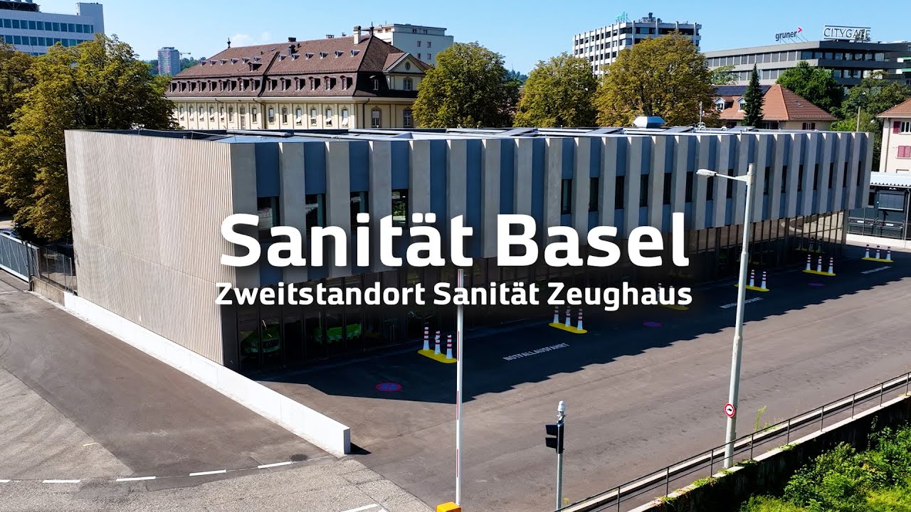 Sanität Basel: Vorstellung zweiter Standort auf dem Zeughaus-Areal