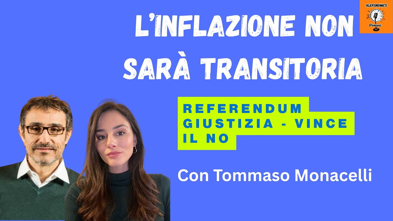 Monacelli, l'inflazione non sar&agrave; transitoria. Riforma giustizia Meloni, inutile