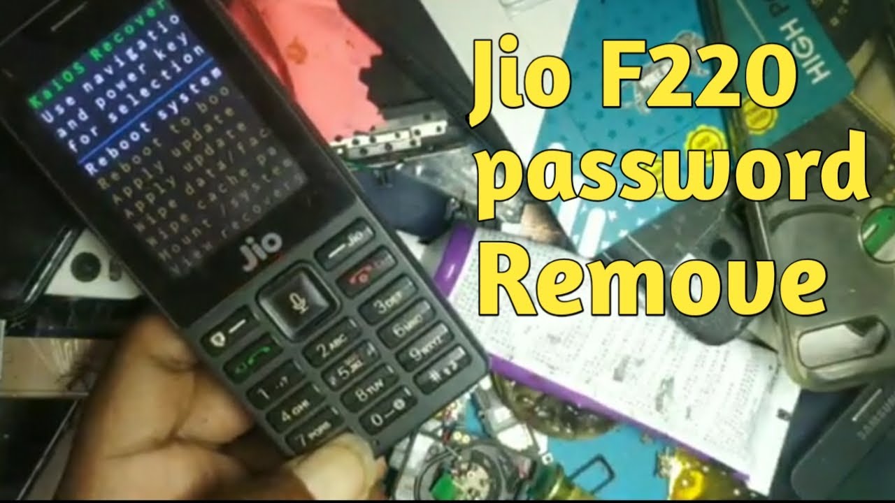 Jio Phone  F220 Hard Reset  Remove Pin Lock And Hang On Logo