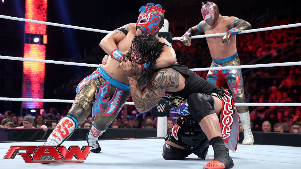 The Usos vs. The Lucha Dragons - No. 1 Contenders' Match: Raw, November 30, 2015