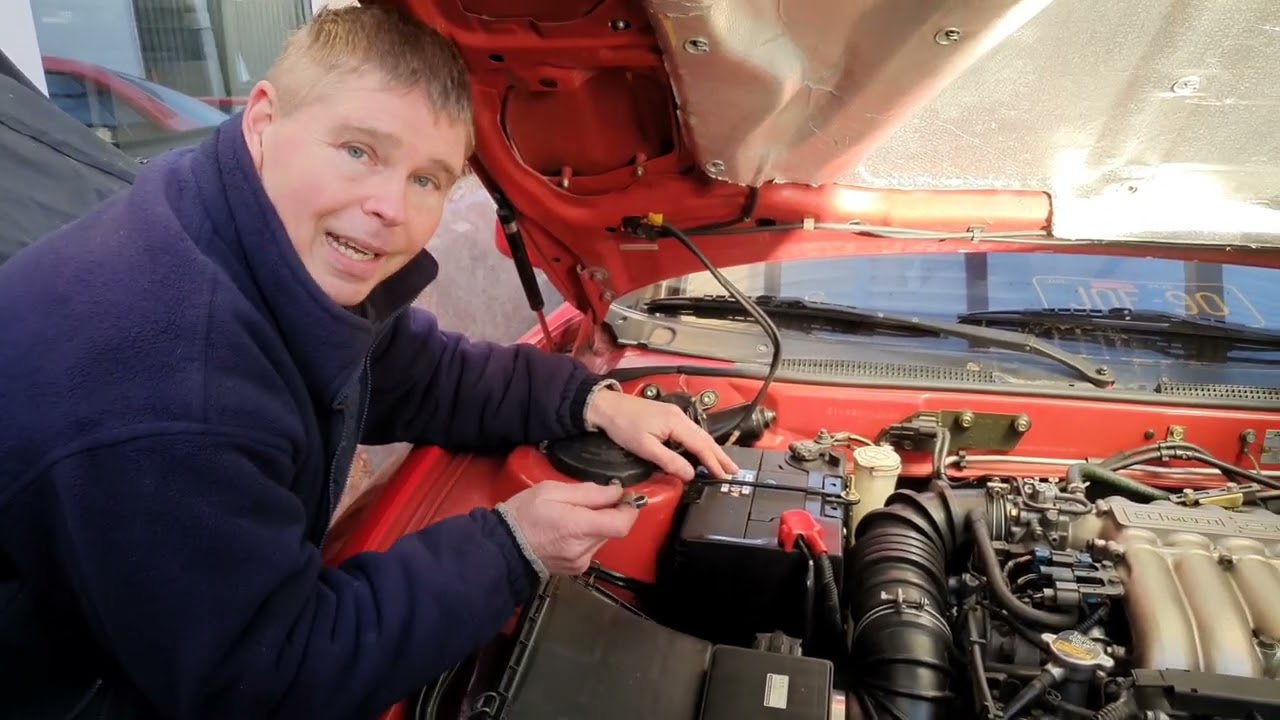 Mitsubishi 3000gt / GTO Starter Motor Removal (NA)