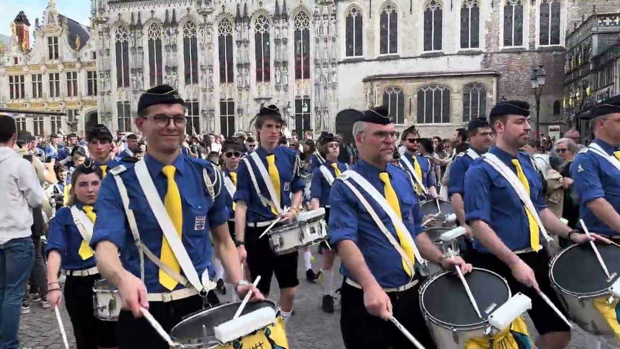 Lentemars 2024 - Speelschaar SFX Brugge - Mars van de koninklijke militaire school