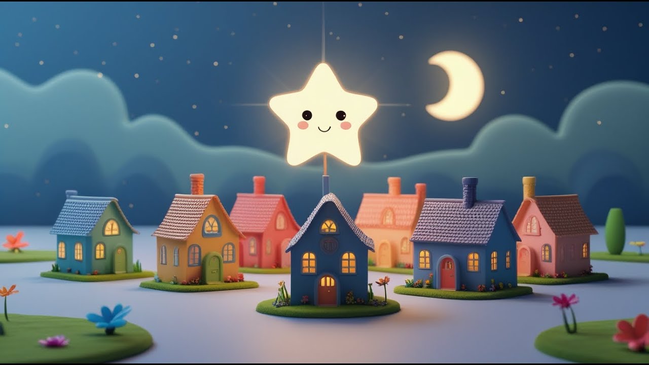 🌟✨ Twinkle Twinkle Little Star ⭐ | Nursery Rhyme Song for Kids 🎶 | 3D Animation