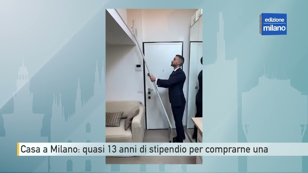 Comprare casa a Milano: quasi 13 anni di stipendio per un appartamento