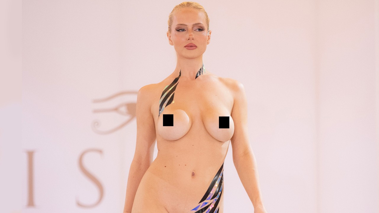 Isis Fashion Awards 2026, часть 6 (показ мод с аксессуарами телесного цвета) Skintape Syndicate