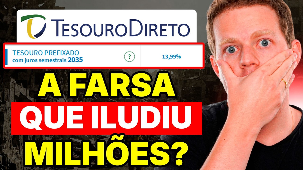 TESOURO PREFIXADO PAGANDO 14% AO ANO: A FARSA QUE ILUDE MILH&Otilde;ES DE INVESTIDORES?